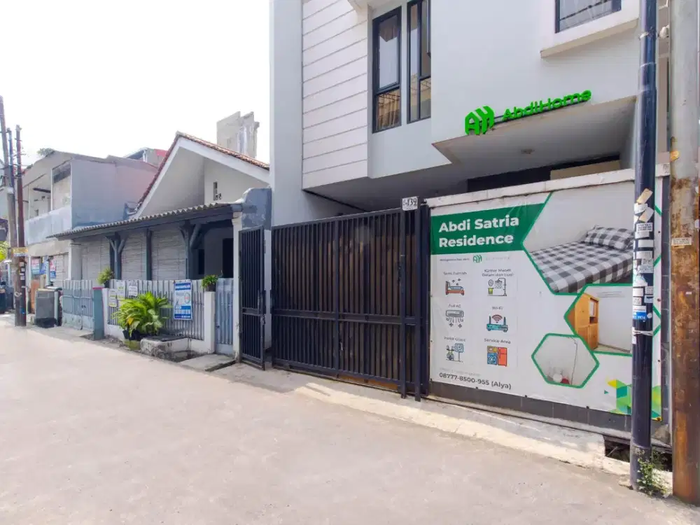 Kost Kamar Mandi Luar Siap Huni Dekat RS Soeharto Heerdjan - AbdiHome Kost Abdi Satria Residence