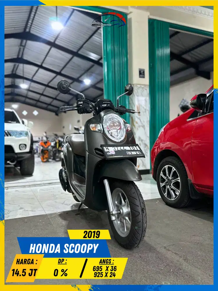 HONDA SCOOPY 2019 MANTAP GASS MASZEHH HIKMAH MOTOR KEPUH