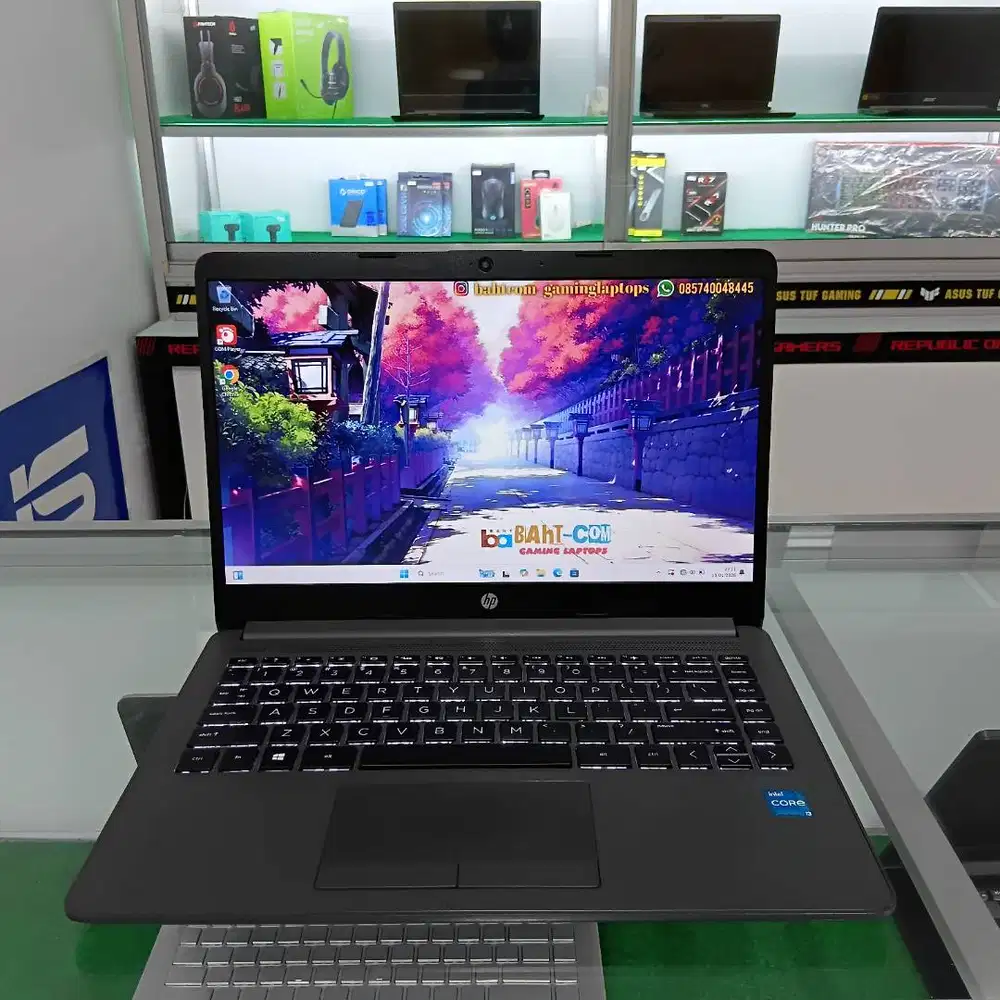 HP CORE I3-1115G4 RAM 8GB SSD 512GB NVMe MULUS