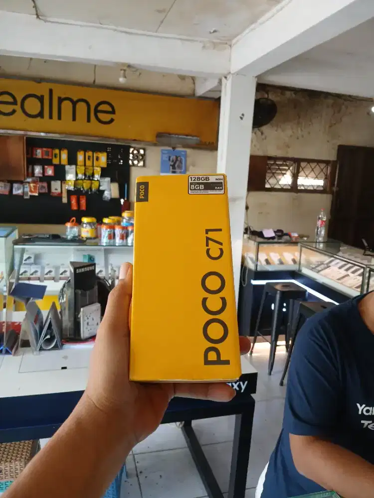 Berminat silahkan WA Poco C71 4+4/128 Garansi resmi 15bln