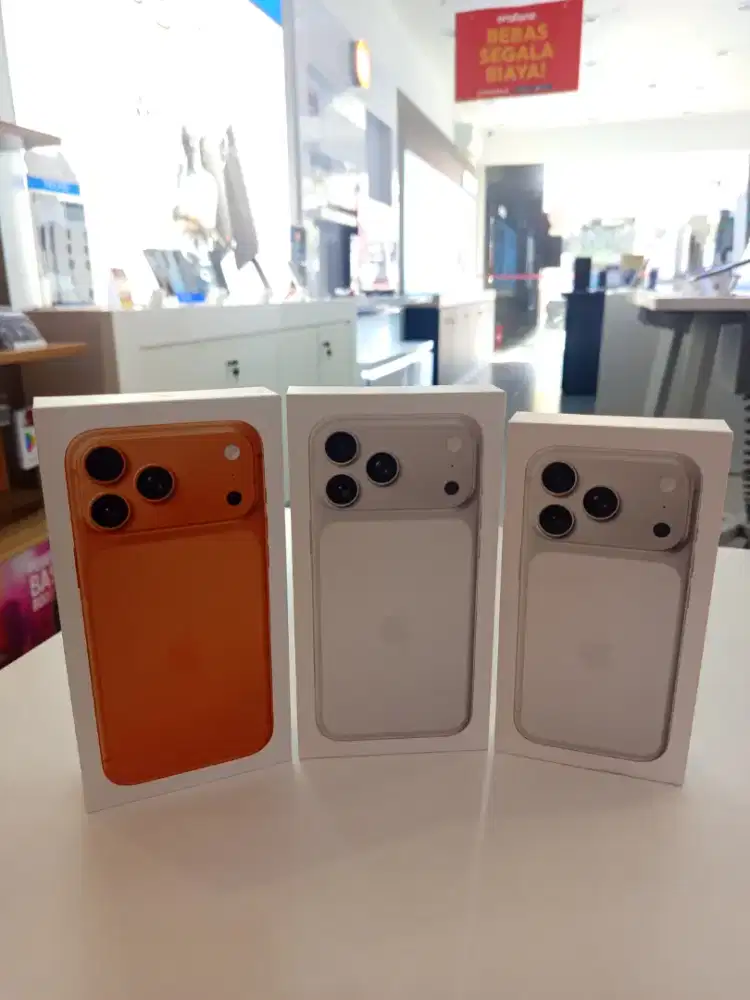 Ready IPHONE 17 PRO MAX (Bisa TUKAR TAMBAH dan KREDIT Cukup KTP)