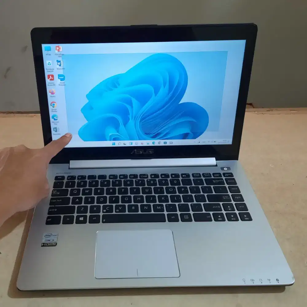 Jual Cepat Asus S400C ( Core i3 ) Ram 8Gb, Ssd 128Gb, Toucreen.