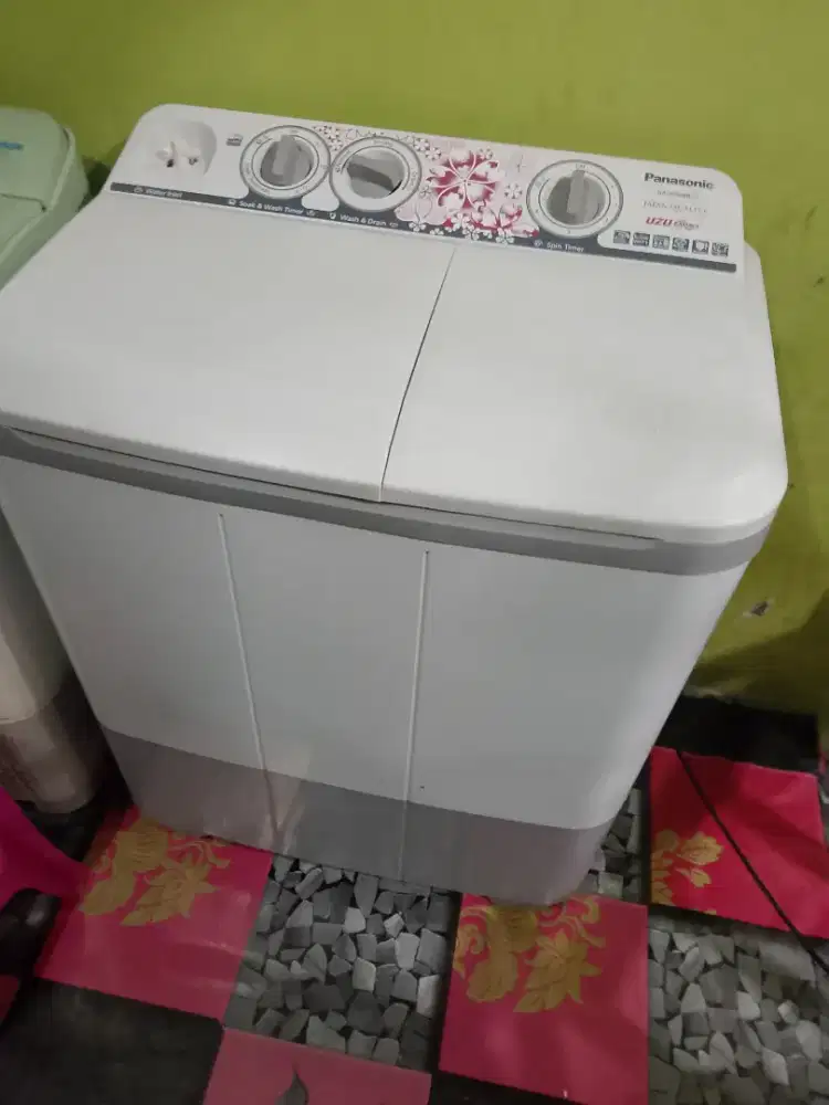 Jual mesin cuci panasonic normal dan garansi satu bulan