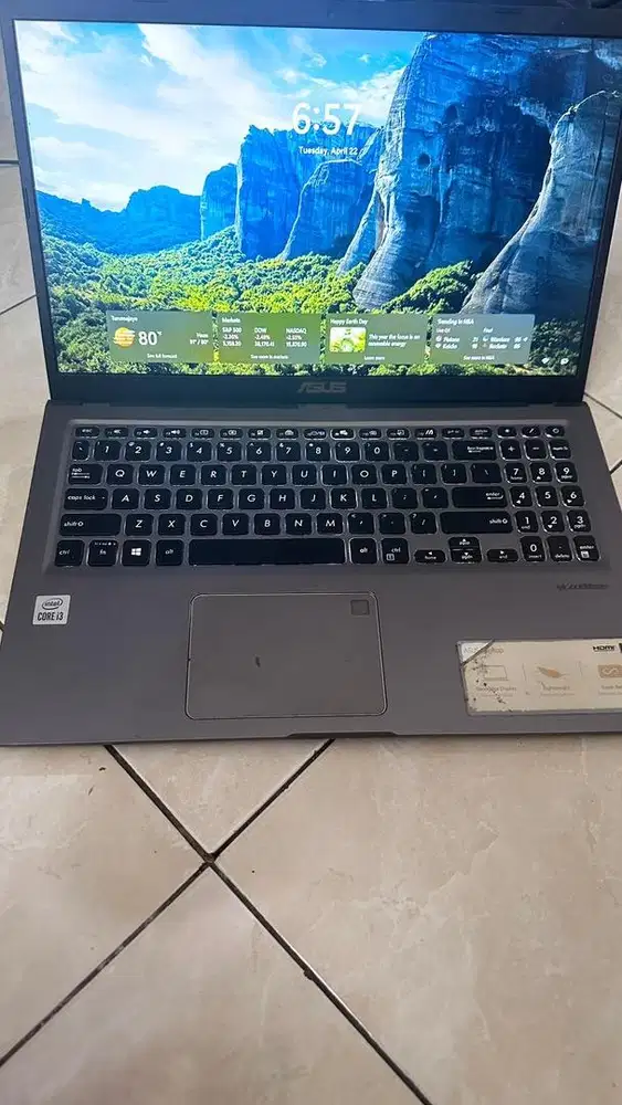 Laptop Asus X515FAC_A516FA | SSD 512 | Core i3-10110U | 12288MB RAM