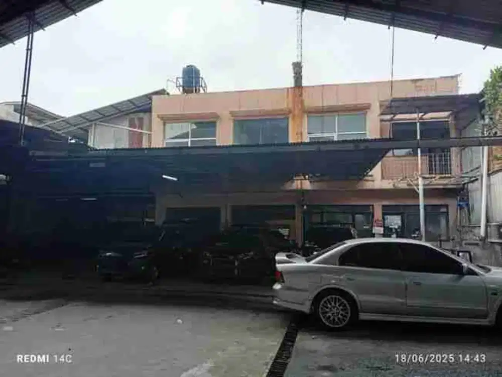 dijual workshop Bintara raya  - lahan luas 925m²
