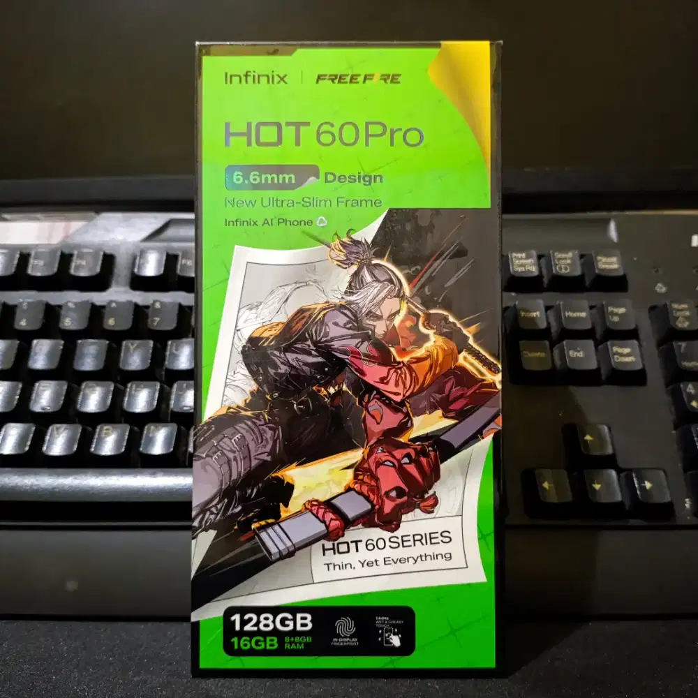 Infinix Hot 60 Pro 8/128 GB Segel Garansi Resmi