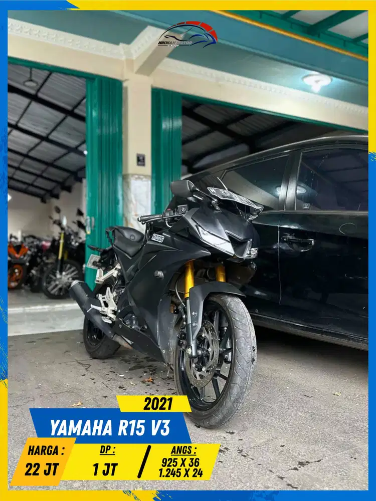 YAMAHA R15 V3 2021 MANTAP GASS MASZEHH HIKMAH MOTOR KEPUH