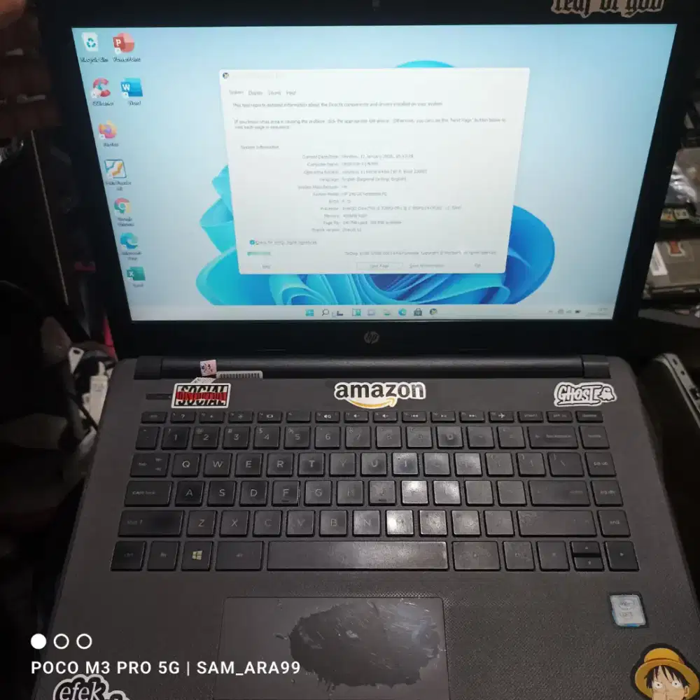 Laptop HP 240 g6 i5 gen 7