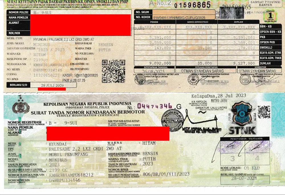 HITAM KM=11ribu HYUNDAI PALISADE 2.2 SIGNATURE 2023 HYUNDAI PALISADE