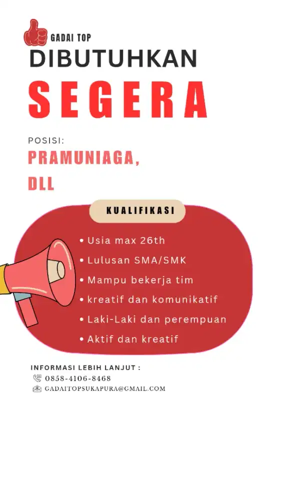 Loker Pramuniaga
