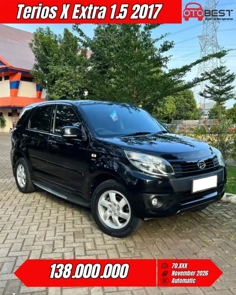 Daihatsu Terios X Ekstra 1.5 AT 2017