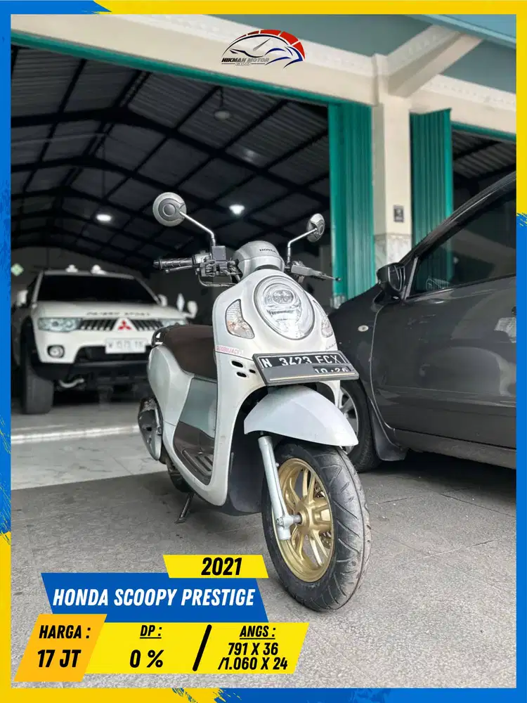 HONDA SCOOPY PRESTIGE 2021 MONGGO GAS POL MASZEHH HIKMAH MOTOR KEPUH