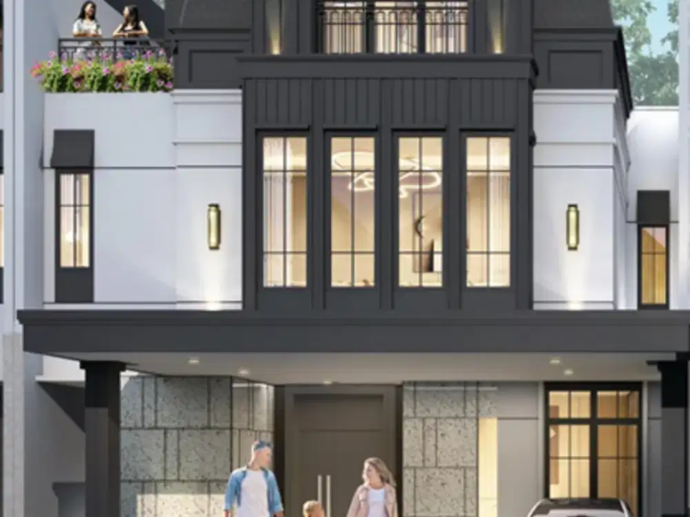 Rumah Free Ppn 3 Lantai 10x16 di Cluster Altadena Kawasan Premium Gading Serpong