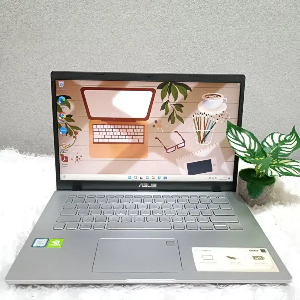 ASUS A409FJ CORE I5 8265U NVIDIA MX230 2GB RAM 8GB SSD 256GB+HDD 1TB