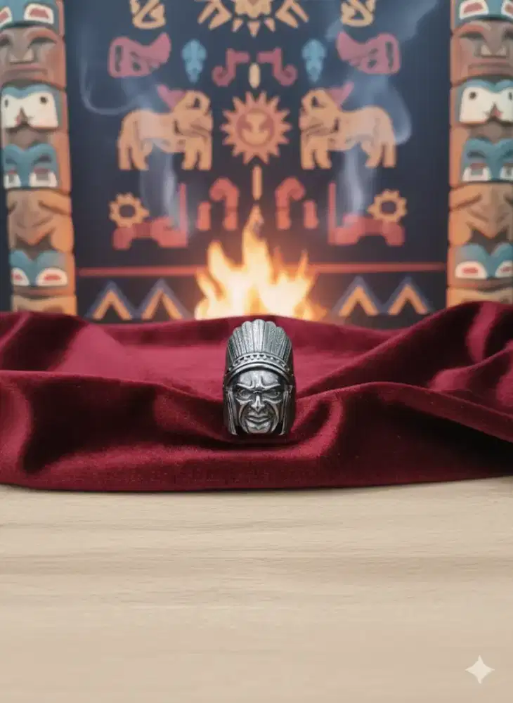 Cincin , cincin pria, cincin pria unik, cincin kepala suku