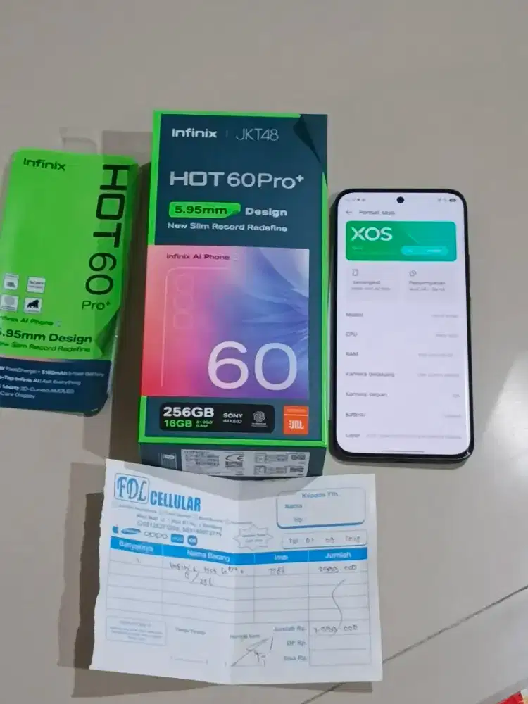 Infinix Hot 60 Pro Plus 8/256 Like New