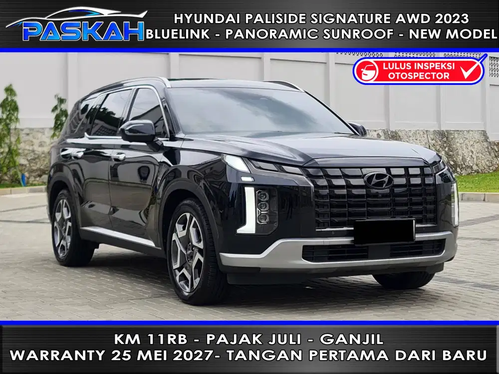 KM=11ribu HITAM HYUNDAI PALISADE 2.2 SIGNATURE 2023 HYUNDAI PALISADE