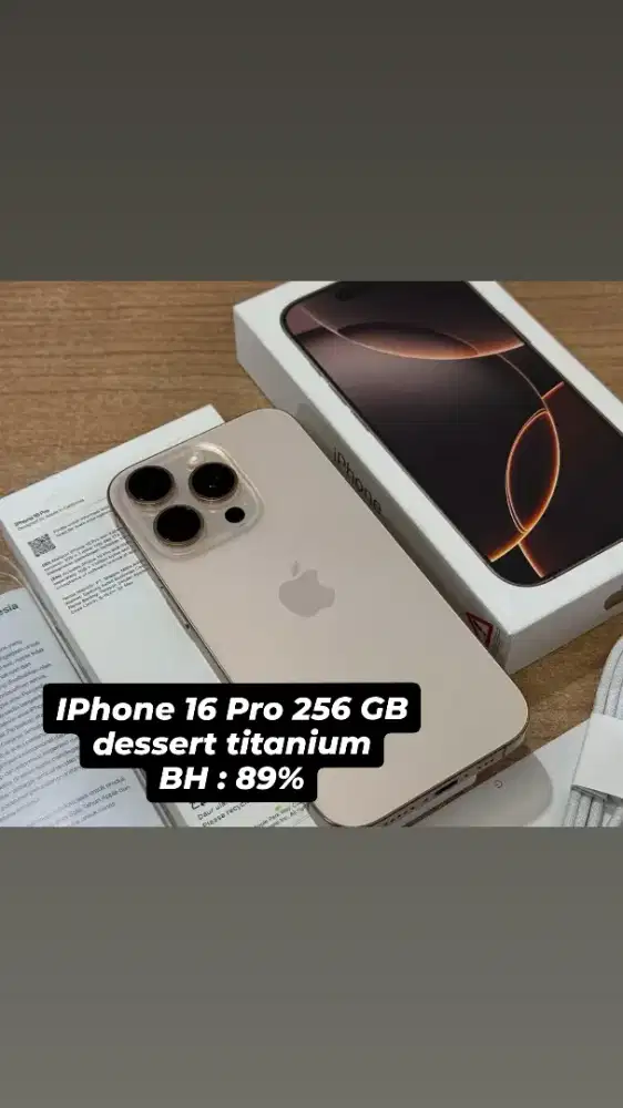 IPhone 16 Pro 256 gb all operator
