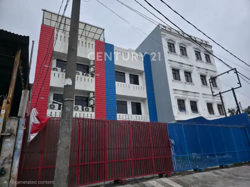 Ruko Jalan Lapangan Bola Kebon Jeruk, 4 Lt, Hadap Jalan Utama.