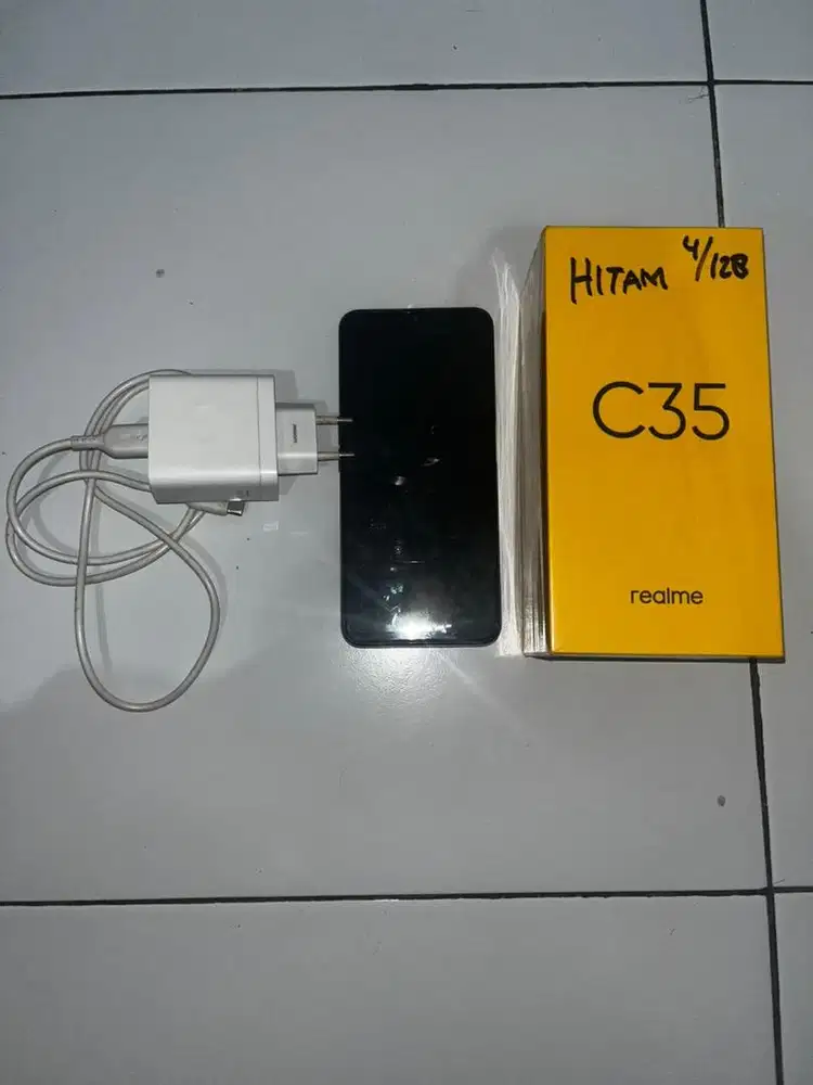 Jual Hp bekas Realme C35 4/128