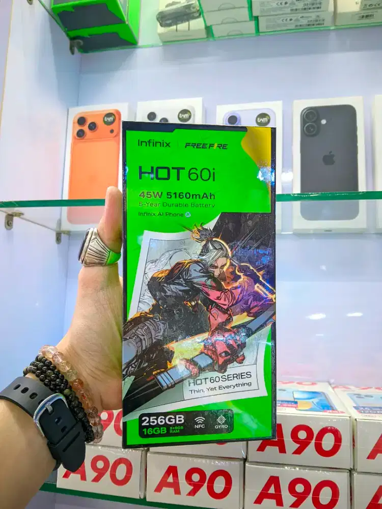 Infinix Hot 60i 8/256 Baru Fresh