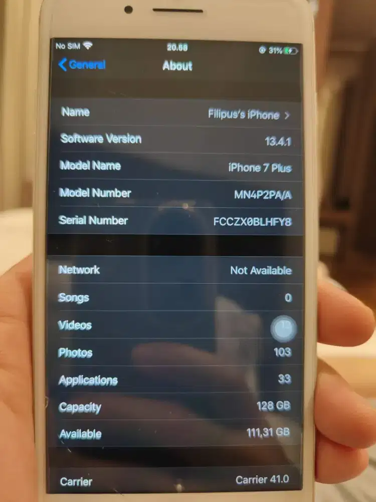 Iphone 7 plus ibox 128