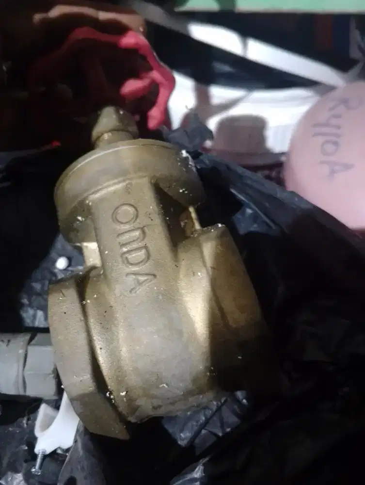 Chek Valve & ball Valve 2inch merk ONDA bonus ball Valve 1/2inch 1