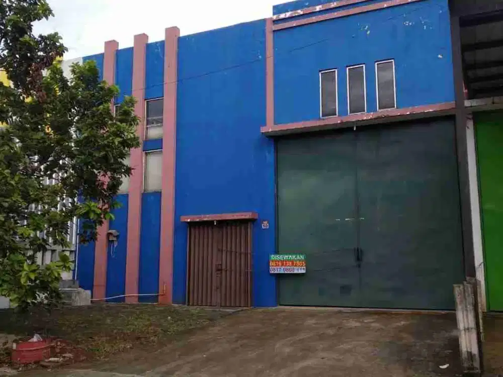 disewakan gudang di gunung sindur