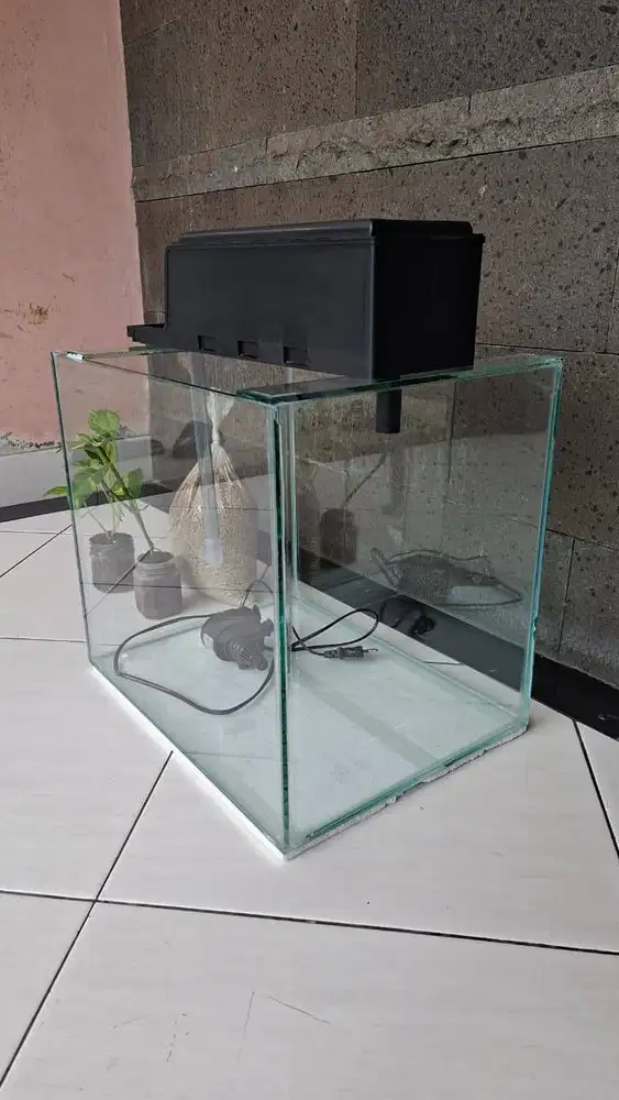 Akuarium 40x30x35 fulset