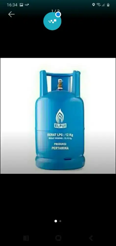 Jual tabung gas 12 kg kosong