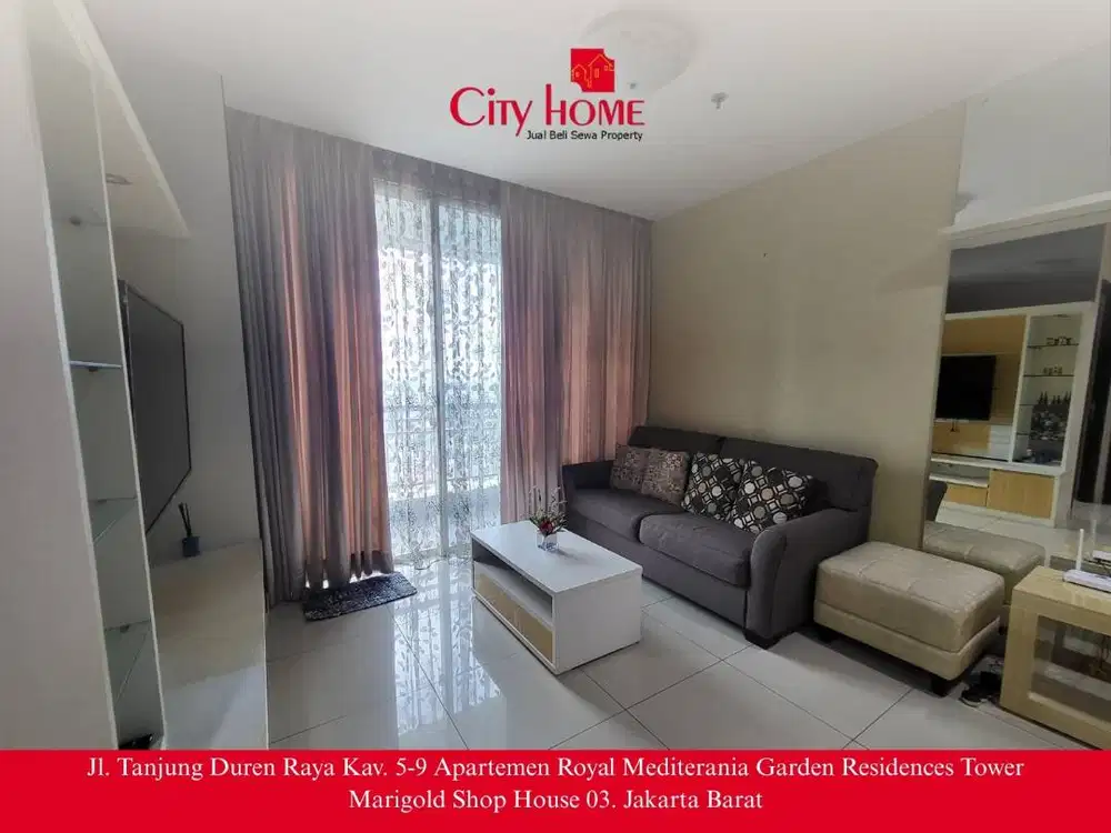 Unit 1BR Full Furnished di Central Park Residence – Langsung Mall