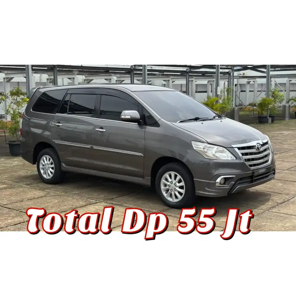 [Total DP 55 Jt ]Toyota Kijang Innova 2014 V luxury AT