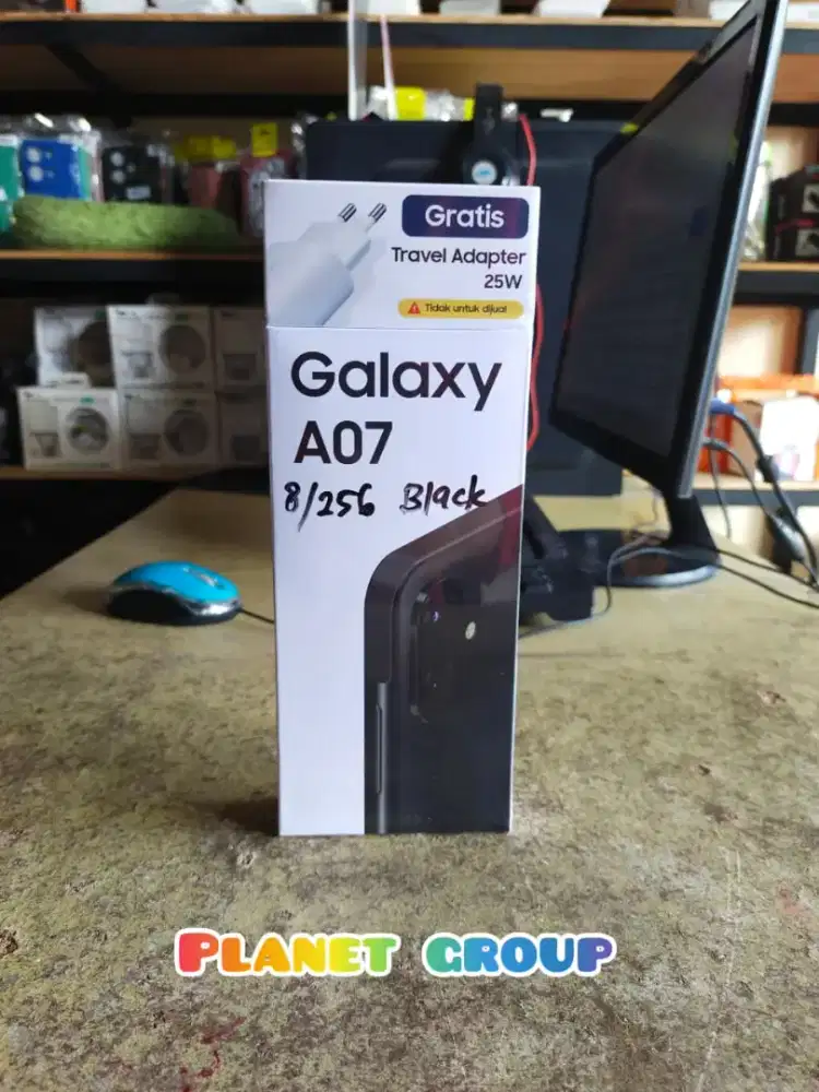 Samsung A07 up to 16/256GB jaminan garansi resmi 12 bulan