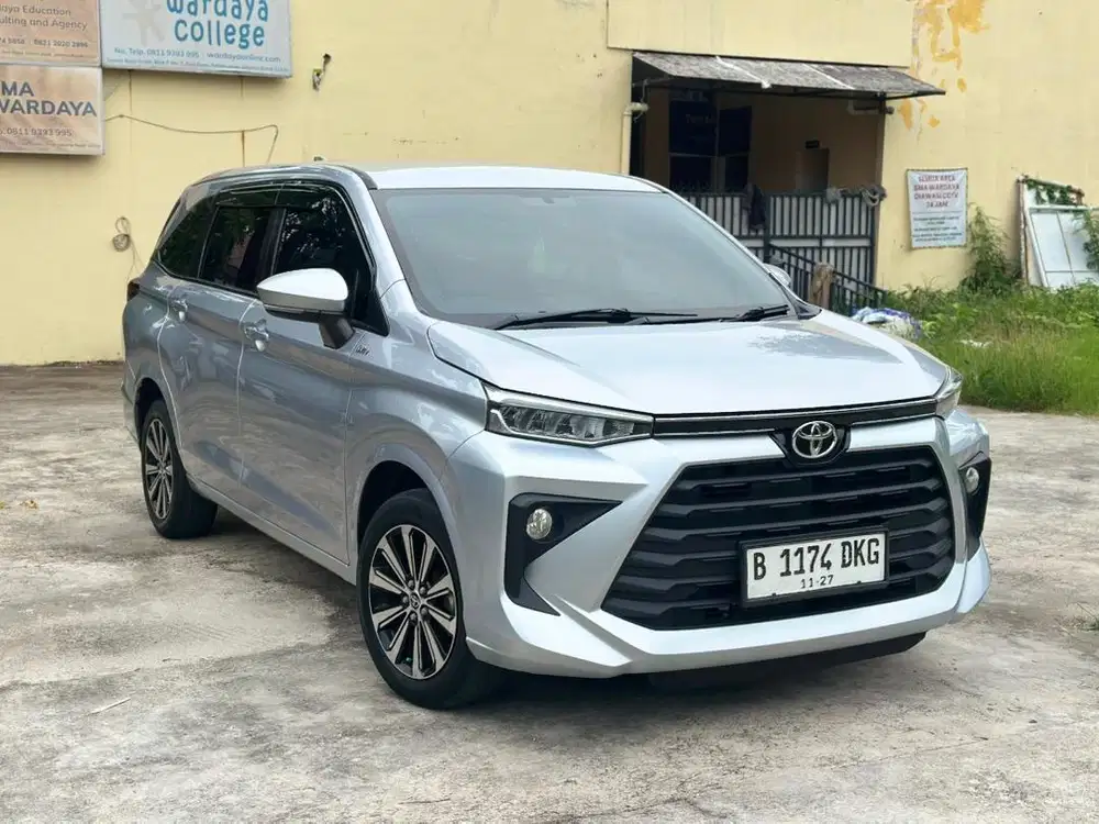 (Cash) Avanza 1.5 G MT 2022 Silver Metalik Pajak 11/26 Km63rb Record