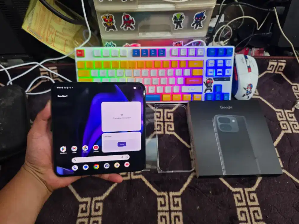 Google Pixel 9 Pro Fold 5G 16/256 Mulus Normal Bisa Tuker Tambah