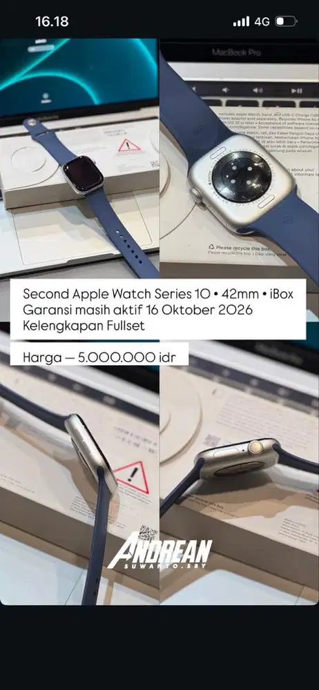 Apple watch seri 10 42mm