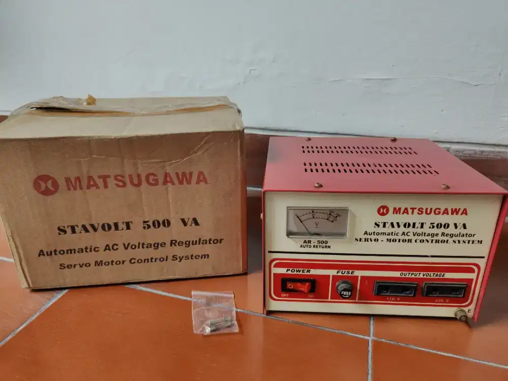 Stabilizer Matsugawa 500 watt. Stabilizer 500va