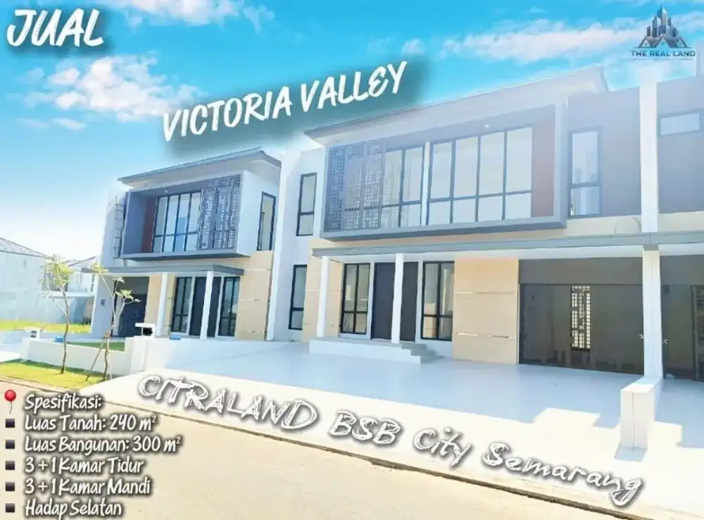 RUMAH MEWAH DI VICTORIA VALLEY CITRALAND BSB SEMARANG