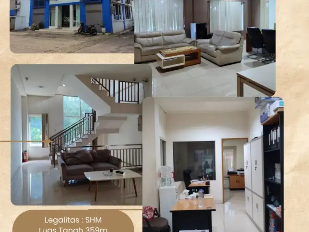 Gedung Kantor 4 Lantai di Jagakarsa Jakarta Selatan, Dekat  Gerbang Toll Brigif