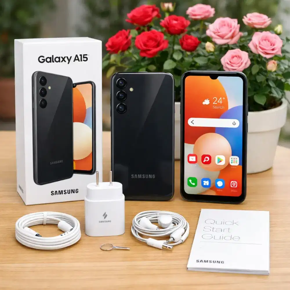 Samsung A15 4G NFC 8/128 fullset