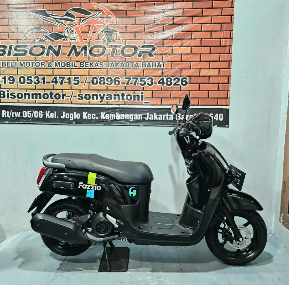 MEWAH KM 3 RIBU ! YAMAHA FAZZIO NEO HYBRID KUNCI 125 TAHUN 2025 HITAM