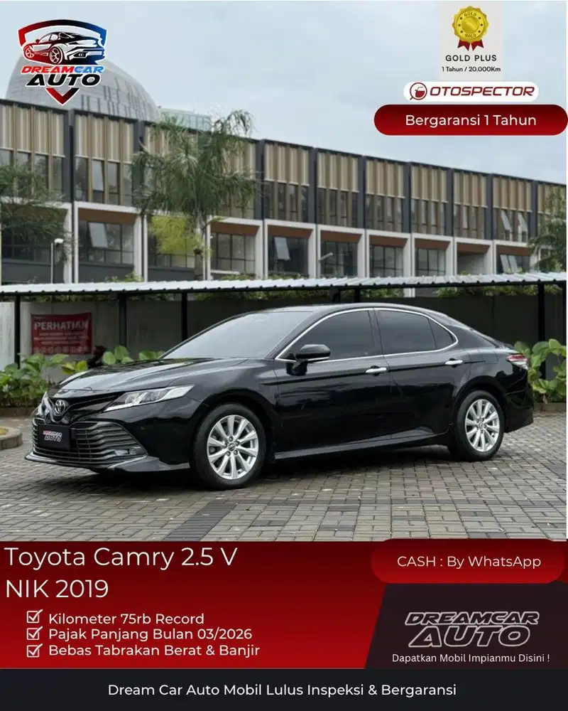 [ Sunroof ]  Toyota Camry 2.5 V Non Hybrid 2019/2020
