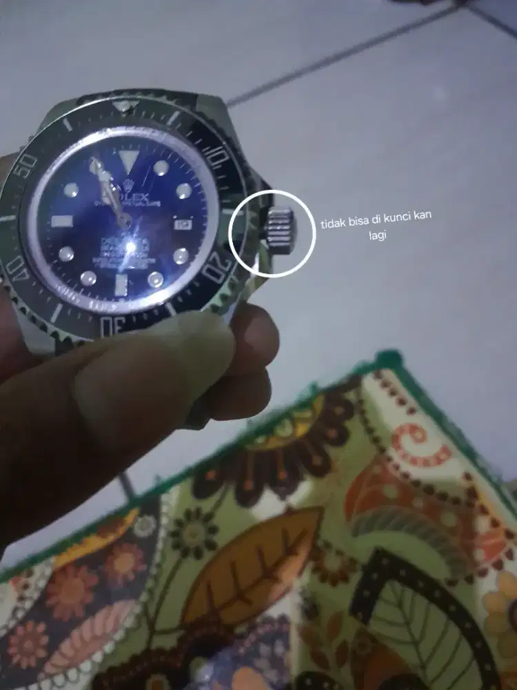 Jam tangan  rolex sea