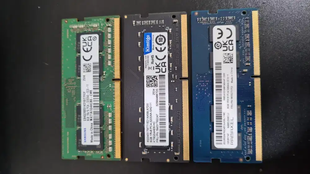 Memory RAM SODIMM 8GB DDR4 PC 3200 ex cabutan LENOVO
