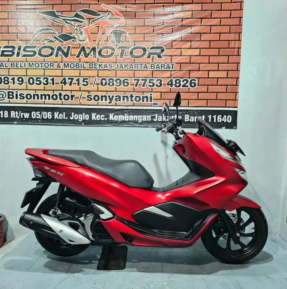 TERAWAT ! HONDA PCX 150 CBS ISS KEYLESS TAHUN 2019 WARNA MERAH