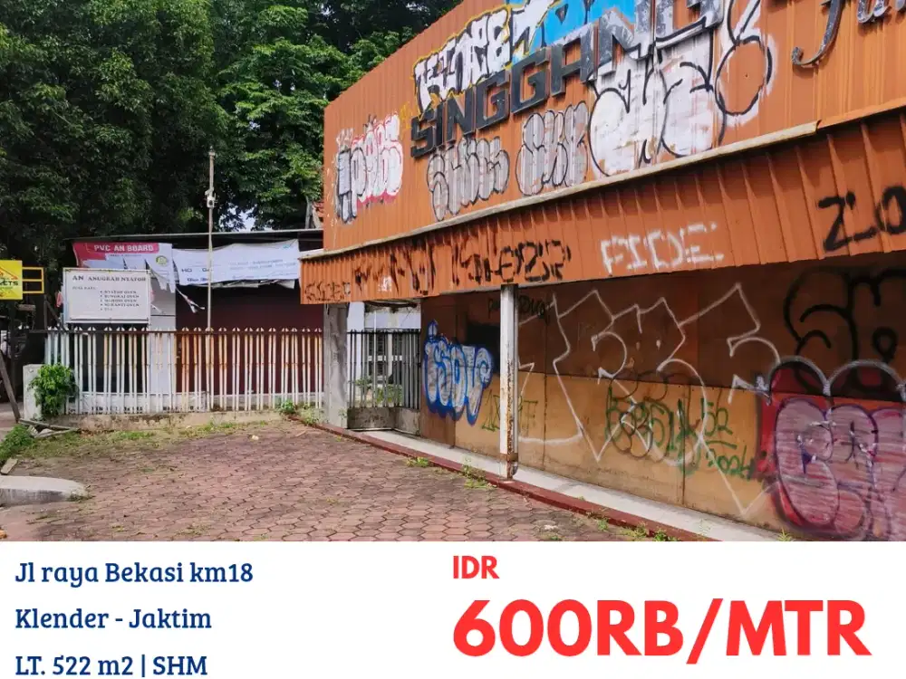 hfn0342 SEWA ex showroom furniture singgang jati di jalan raya bekasi jakarta timur