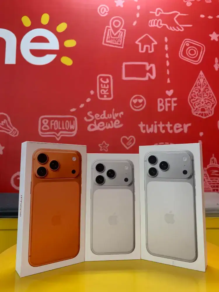 iPhone 17 Pro/Pro Max Stok Terbatas Bisa Kredit dan Tukar Tambah