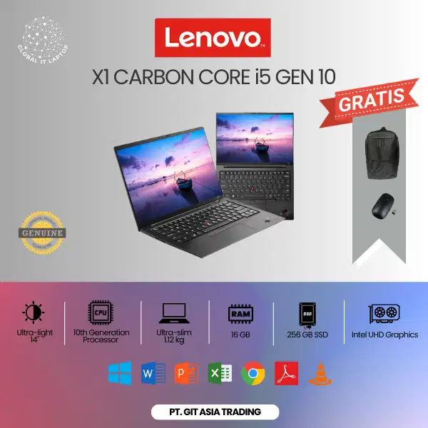 LENOVO X1 CARBON CORE i5 GEN 10 (TOUCHSCREEN)