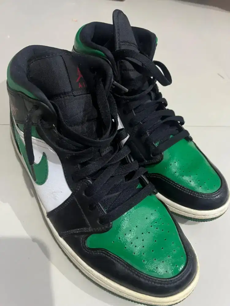 Air Jordan1 mid pine green original
