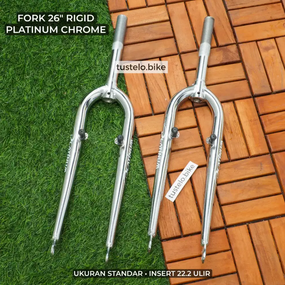 Fork Sepeda Standar Ulir 26 Platinum
Insert 22.2 Federal dll